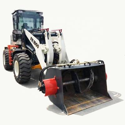 China MINI Wheel Hotels Concrete Mixer Bucket Bucket For Skid Steer Loader for sale