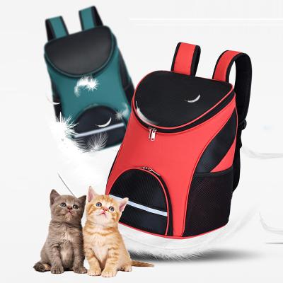 China Breathable Approved Foldable Portable Pet Puppy Airline Dog Carrier Outdoor Cat Backpack Bag for sale