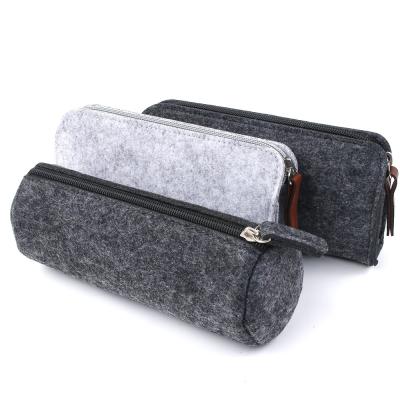 China Laser Sequin Kaiguang Felt Cute Felt Cloth Pencil Case School Office Supplies Stationery Bag Storage Cloth Pen Case for sale