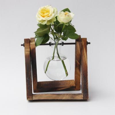 China High quality simple wooden flower stand stand room decoration for sale