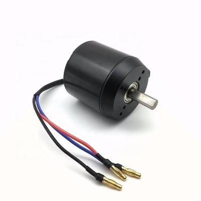 China FATJAY 6374 BLDC sensored 22-36V drip-proof outrunner brushless motor 170KV for electric balancing scooter e-skateboard for sale