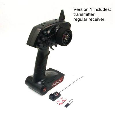 China AUSTAR AX5S 2.4GHz 3CH AFHS RC Radio Transmitter With Waterproof Anti-jamming Receiver Super Active Passive For RC Car Boat AX5S for sale