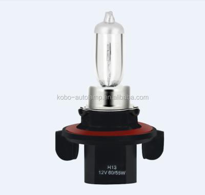 China H13 12V 24V 60/55W 100/90W Germany Car Glass Head Lights Halogen H13 Auto Lamp H13 for sale