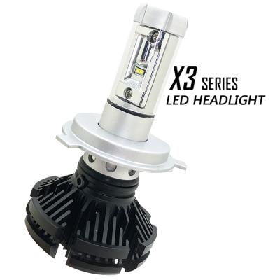 China Clear Vision 12V 30W X3 Car Headlight H4 12 Volt Automotive Led Lights Alexander 126H for sale