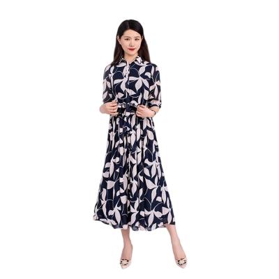 China 2021 Spring and Summer New Fashion Women's Casual Ladies Anti-Static Long Dress for sale