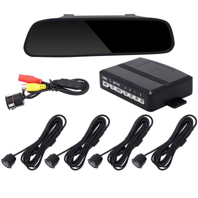 China Auto Parking Car Rear View Mirror Monitor With LCD 4.3 Screen Security Parking System Special for sale