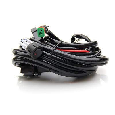 China Automotive Industry Universal Bonsen LED Light Bar Switch Automotive Wiring Harness For SUV LAND for sale