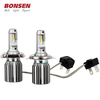 China brightest auto H4 H1 H7 H11 U6 led headlight 60W bulb 8000LM 9-16V motorcycle led headlight 9004 9005 6500K bulb kits for car universal for sale