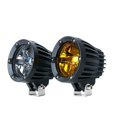 China Aluminum Housing 4inch LED Fog Light 12V 24V 60w Round Diecast Truck Driving Car Led Work Light Boat For Tractor Truck 4x4 SUV for sale