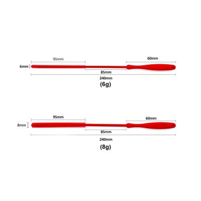 China Leckdichtes Silikon-Strahreiniger praktisch, hitzebeständig Trinkstrohbürste zu verkaufen
