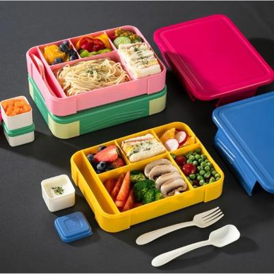 China Sushi caja de comida de silicona inofensiva, recipiente práctico de sándwich de silicona en venta