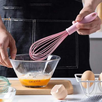 China Cocina Mini Balón de Silicona Whisk No pegado Reutilizable Fácil de limpiar en venta