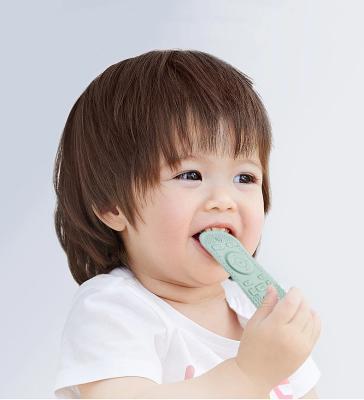 Cina Silicone Teething Toy Baby Teether libero da BPA Resistente al calore e al freddo Facile da pulire in vendita