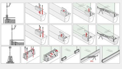 China Modern Stainless Steel Profile In House Decorative Frameless Tempered Glass Balcony Railing for sale