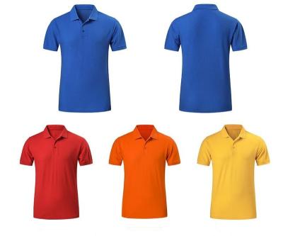 China Anti-wrinkle custom design your own brand polo shirtShort sleeve men and women's polyester man and women golf polo t-shirt shirts for sale