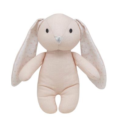 China Soft Stuffed Ultra-soft Plush Bunny Toy Soft Stuffed Animal Sleeping Canvas From China Manufacture Quality Soft for sale