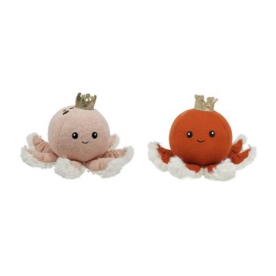 China Factory Price Factory Price Soft Plush Figure Sea Figure Cotton Pink Orange Ocean Octopus Animal Toys for sale