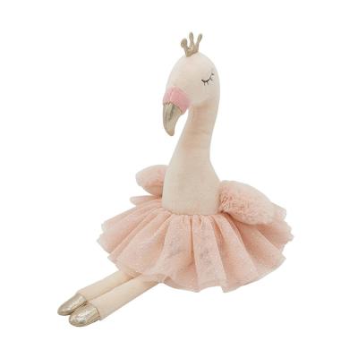 China Soft High Quality Ballerina Plush Gifts Flamingo Toy For Children for sale