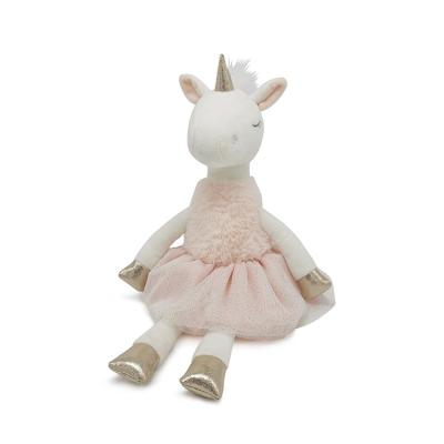 China Best Selling Soft Stuffed Professionals Custom Design Animals Ballerina Plush Unicorn Toy for sale