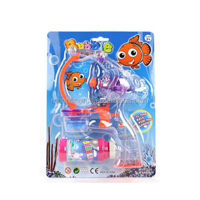 China Plastic B/O Bubble Gun with light for sale