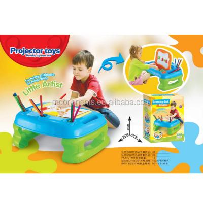 China Plastic Fantastic Plastic Toys Projector Learning Desk For Kids for sale