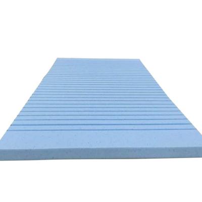 China Exempt Hot Sale Cooling European Style Customized Size And Color And Design Gel Infused Memory Foam Topper for sale