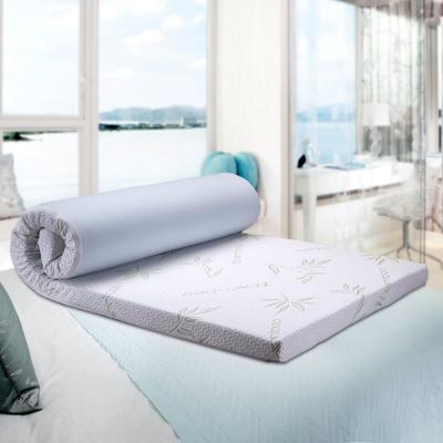 China New Foldable High Quality Slow Bound Memory Foam Mattress Roll Topper Package For Wholesale for sale