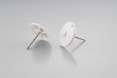 China Supermarket Anti-Theft EAS Plastic Hard Tag Pin With Round Fixed Head for sale