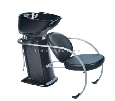 China Portable Shampoo Chair Salon Shampoo Chairs With Durable Stainless Steel Armrest for sale