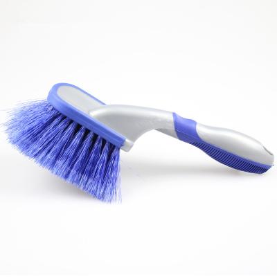 China Hot Sales Cleaning Goods Detailing Soft Customized Car Wire Cleaning Wheel Brush for sale