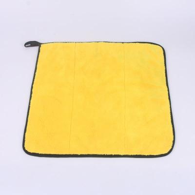 China Viable custom quick dry double side cleaning cloth with logo for sale