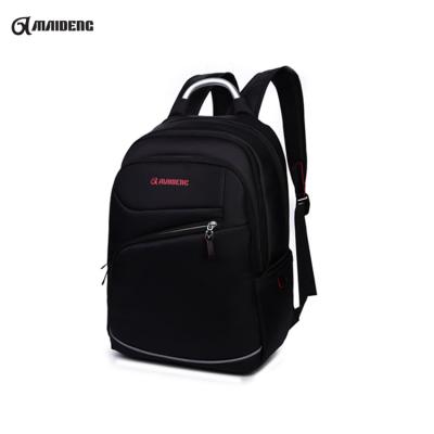 China OEM Anti Theft Waterproof Nylon Fabric Business Notebook Laptop Bagpack Black for sale