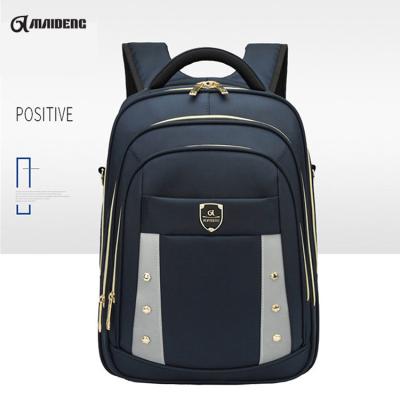 China Wholesale cheap price high quality men's laptop rectangle stylish nylon backpack waterproof for sale