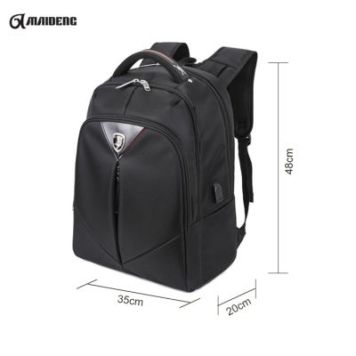 China Anti-theft Stylish Bookbag Water Resistant Vintage Smart Backpack With Usb Charging Port for sale