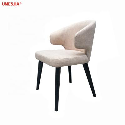 China Aston Dining Chair Wood Legs Italy Aston Dining Chair Modern Cafe Chair Furniture Wood Legs Customizable Restaurant Chair for sale