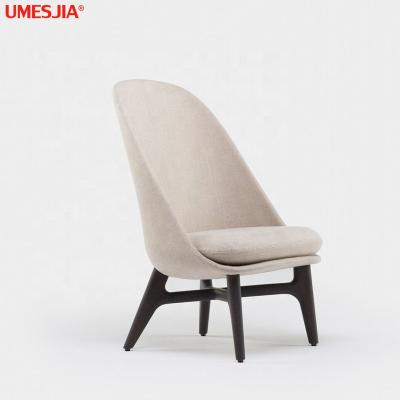 China Modular Modern Designer Italy Armchair Lounge Chair Living Room Furniture Ash Wooden Legs Leisure Chair for sale