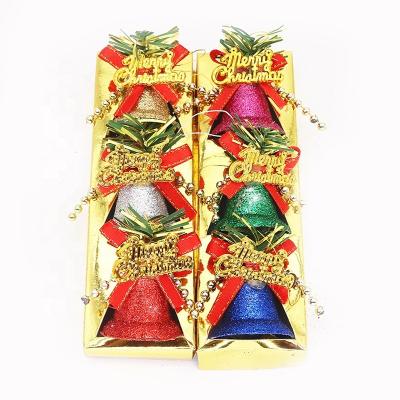 China Wholesale Holiday Events Christamas Home Decoration Factory Wedding Colorful Bell Christmas Ornaments for sale