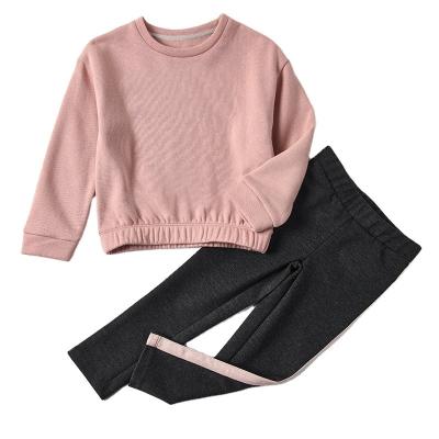 China Breathable Kids Clothing Boutique Clothes Babies Outfit Shirt + Skirt 2 Pcs Girls Dressing Sets for sale