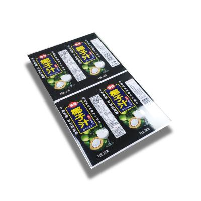 China Glossy Or Matt Printed Tinplate Tinplate Packaging Sheet For Coconut Juice Milk for sale