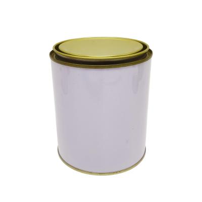 China White Tin Can Printing Chemical Tinplate Car Wax Packaging Box for sale