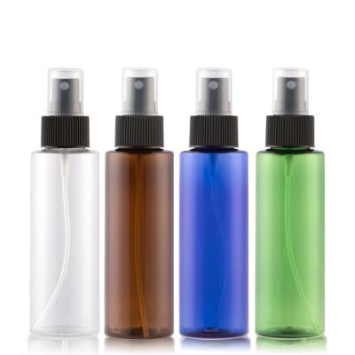 China Beverage 120ml 4oz Flat Shoulder Round Spray Bottle for Essential Oils, Aromatherapy, Food Grade, BPA Free for sale