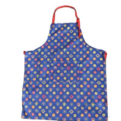 China Eco-friendly Custom Design Cotton Cooking Waterproof Chefs Kitchen Apron Waitress Work Apron for sale