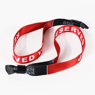 China Custom Printing Lanyard Sublimation Fashion Hand Band Lanyard Wristband Cloth Security Wristband for sale