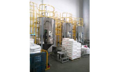 China Central Plastic Material Conveying Feeding System for Extrusion Process OMCS-80 for sale