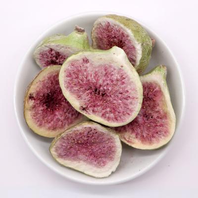 China Cripy Green Fruit Snack Dried Delicious Freeze Dried Fig for sale