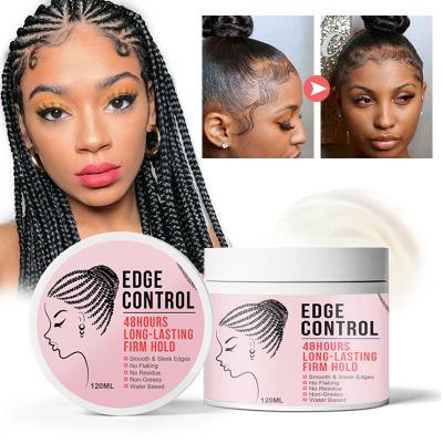 China Wholesale Custom Extra Extra Alcohol Free Shine Jam Edge Control Hold No Edges Smooth Smooth White Hair Pomade Braid Gel for sale