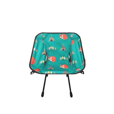 China Easy Folding Factory Customized Mini Beach Chair Portable Ultra Easy Folding Light Kids Outdoor Camping Moon Chair for sale