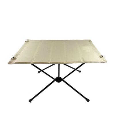 China New Folding Camping Table 900D Oxford +7075 Aviation Tube Outdoor Aluminum Stand Leisure Easy Folding Portable Camping Table for sale