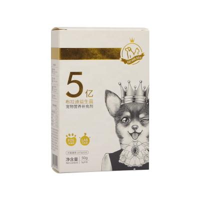 China Recyclable Tanning Pet Cat And Dog Supplement Nutritional Packaging Customized Printing OEM Sea LOGO for sale