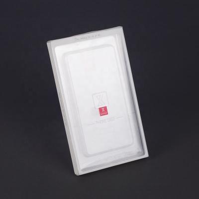 China Disposable Clear Plastic Boxes Printing Transparent Custom PVC PET Packaging Box Used For Mobile Phone Case Packing for sale